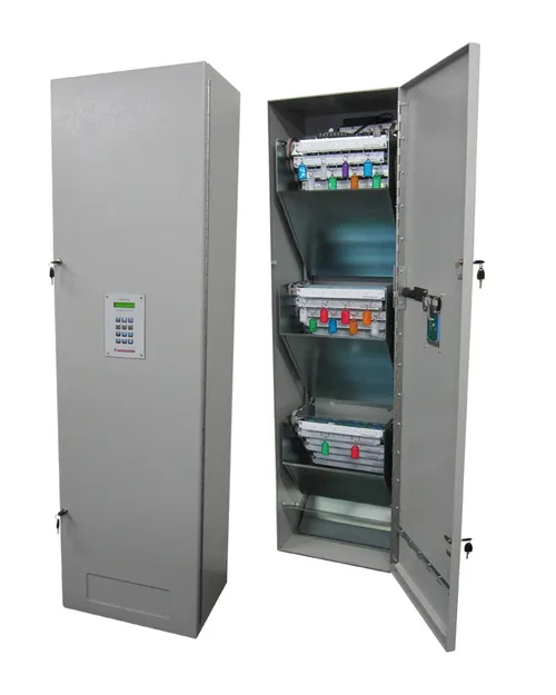 KeySafe key cabinet with coded slots